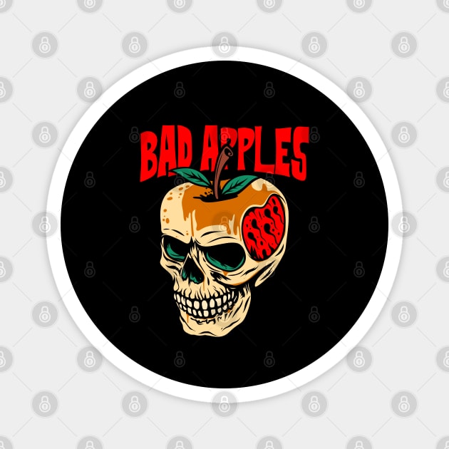 BAD APPLES Magnet by artslaves
